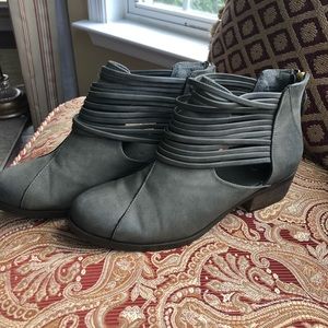 Green Ankle Boots